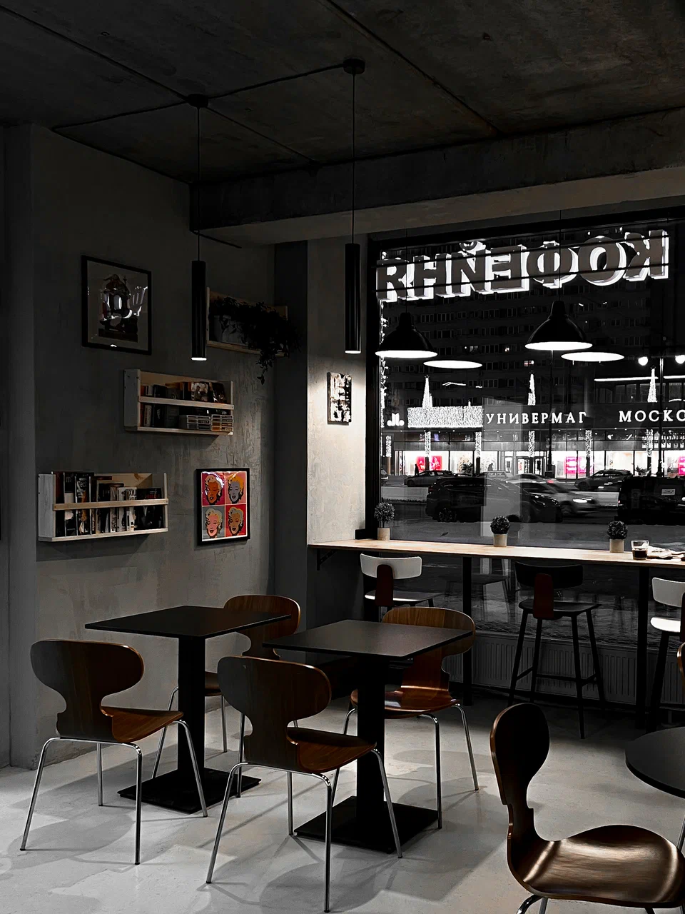 Интерьер кофейни КПК